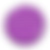 Cabochon résine -pois violet et blanc 25 mm