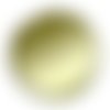 Cabochon uni double couleur doré, verre ou résine, plusieurs tailles