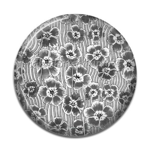 Cabochon résine fleur 25 mm