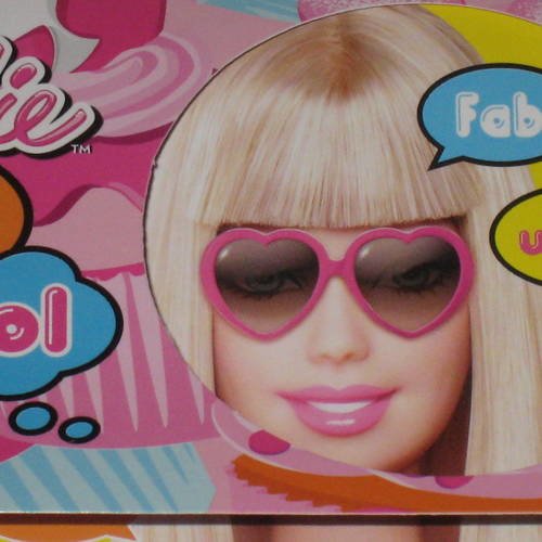 6 cartes d'anniversaire d'invitation barbie enfant 
