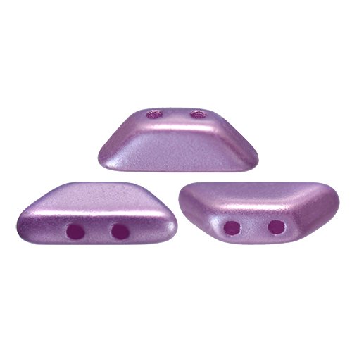 10gr perles tinos® par puca® 4x10mm coloris pastel lila 02010/25012 - violet - rose