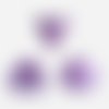 10gr perles super-kheops® par puca® 6x6mm coloris pastel lila 02010/25012 - violet - rose