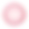 1 cabochon rond en verre par puca® 18mm coloris rose pearl 02010/11475 - pink - nacre