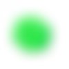 Lot 50 perles de facettes verre de boheme 4mm coloris green neon mat 02010/25124 - vert fluo