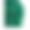 10gr superduo® 2.5x5mm en verre coloris emerald mat ab 50720/28771 - vert avec des reflets