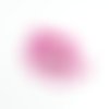 50 perles rondelle en turquoise synthétique rose foncé + /- 6 x 3mm 