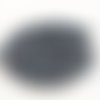 20 perles de culture naturelles teintes noir/bleu nacré 3 à 5mm       lbp00348 