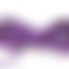 5 mètres de cordon suédine violet 3 x 1.5mm