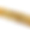 5 perles oeil de tigre jaune naturel irrégulières - 8mm    lbp00254 