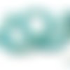 10 perles croix howlite turquoise 15x15mm bijoux boho (ph248) 