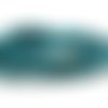 10 perles chips cailloux howlite bleu turquoise bijoux boho ethnique (ph237) 