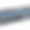 20cm ruban à franges pour bracelet manchette bleu noir 40mmmm (fil151) 
