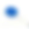 1 pendentif sucette bleue 30x55mm bijou gourmand kawai (bg24) 