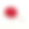 1 pendentif sucette rouge bijou gourmand kawai 30x55mm (bg23) 