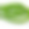 50 perles en verre 6mm vert pomme (pv719) 