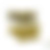 Kaki clair olivine: 10 perles rondelles céramique mate, 2.5x12mm, grèce (pc180) 