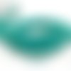 5 grosses perles howlite turquoise 16mm (ph161) 