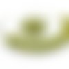 30 perles en verre, joli vert anis, diamètre 6mm (pv596) 
