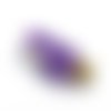1 pendentif breloque glace violette bijou gourmand kawai, 20x44mm (bg10) 