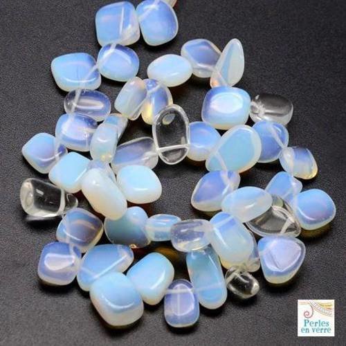 20 perles puces d'opale,  nugets de 4 à 8 x 10 à 15mm(pg144) 