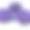 1 potiron/fleur japonaise mauve-violet, 12x22mm (pt28) 