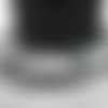 2 mètres cordon noir suédine aspect daim  3mm (fil23 