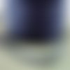 Cordon suédine x2 mètres aspect daim bleu marine 3mm (fil20 