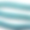 12 perles turquoise disque plates et rondes dimensions 3 x 8 mm 
