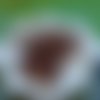 6 toupies swarovski de 10 mm colorado topaz (5301)