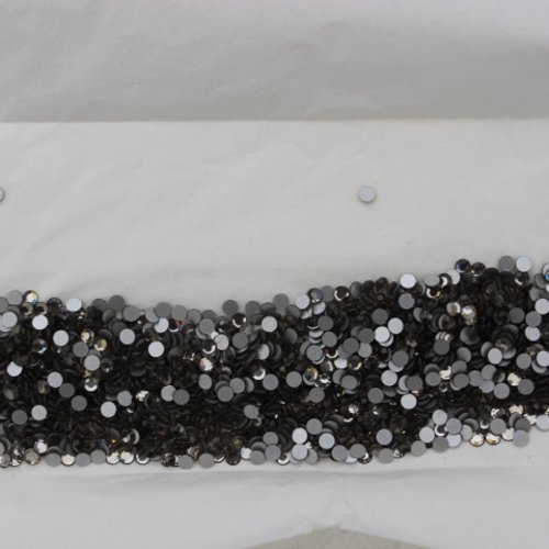 50 strass swarovski de 3 mm (ss12) black diamond (art.2000)