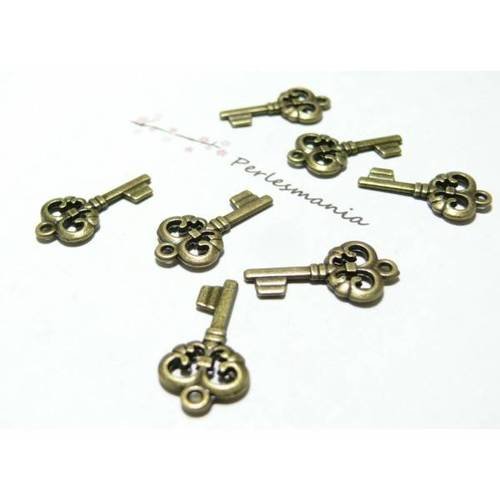40 pieces bronze clé no2d1320