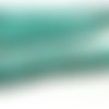 Apprêt et perles: 10 rondelles facettées turquoise reconstituées 6 par 10mm