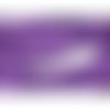 Offre spéciale : 1 fil environ 85 perles de verre nacre vieux violet 10mm ref b15