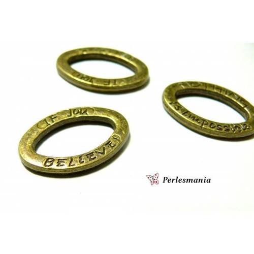 10 pendentifs connecteurs 2k9340' if you beleive ' bronze fournitures pour bijoux