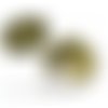 Accessoires pour bijoux: 1 magnifique pendentif buccolique ref246 bronze