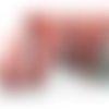 1 m ruban biais dentelle pois rouge et blanc 12mm ref 71486 couleur 46