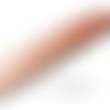 50 cm de cordon cuir plat 18mm imitation ecaille rose ref 247