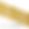 10 perles goutte verre facettée jaune 6 par 13 mm couleur jaune