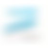 4 estampes filigrane bleu plume de 35 mm, diy