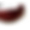 1 rouleau de 22 mètres ruban satin rouge vin 6mm py048