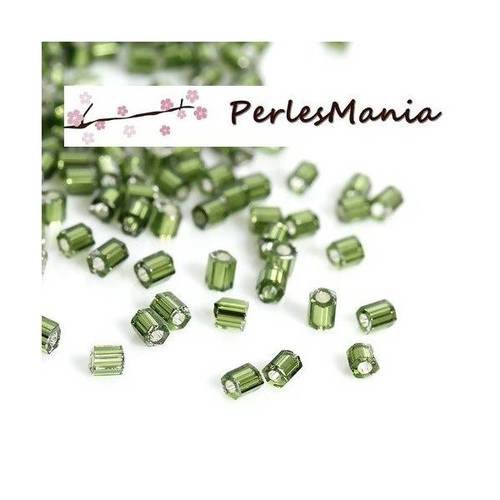 Environ 1400 perles japonaise tube hexagonale en verre 2mm s1176403