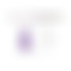 10 pompons breloque passementière violet 30mm 2pax s1185419
