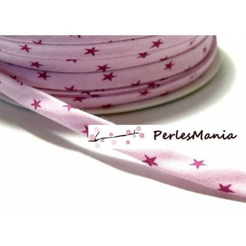 1 m ruban cordon spaghetti 7mm collection 307 etoile