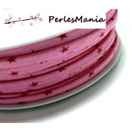 50 cm ruban cordon spaghetti 7mm collection 308 etoile