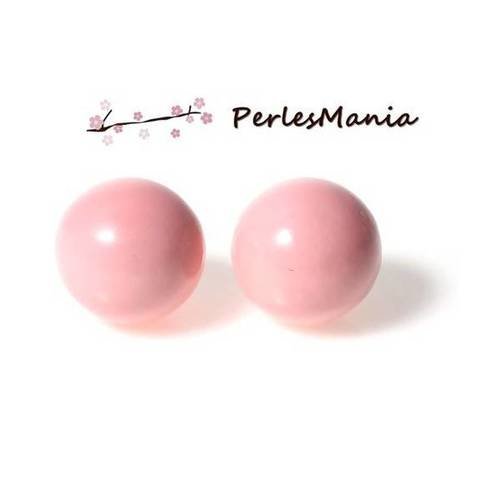 1 perle sonore 16mm rose pale pour creation bola de grossesse s1175834