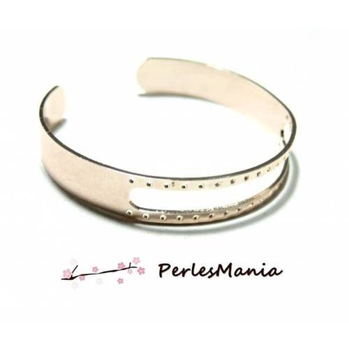 1 bracelet jonc pour tissage miyuki or rose s11105474