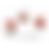 2 pendentifs chat manéki neko rouge grelots 18mm 150518173545