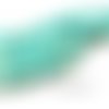 1 fil d'environ 40 perles jade mashan bleu ciel mordoré 10mm h23201h