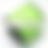 10m de cordon en suédine vert printemps 3mm aspect daim ref1140 qualité