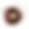 090815181030 pax 5 mètres cordon fil cuir veritable 1,5mm marron café couleur c